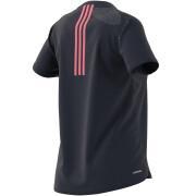 Dames-T-shirt adidas AEROREADY Designed 2 Move 3-Stripes Sport